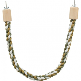 Кацалка за птици Trixie Rope Perch от памучно въже 75 см